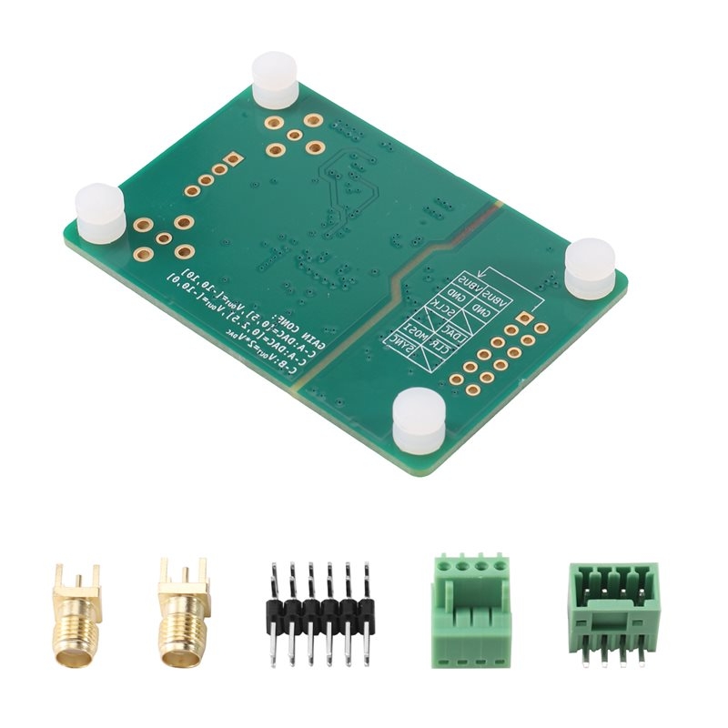 Dac Board - A64K für DAC8563, Dual-Channel-DAC-Modul, 16-Bit-Digital-Analog-Wandler-Platine, PMOD-Schnittstelle,