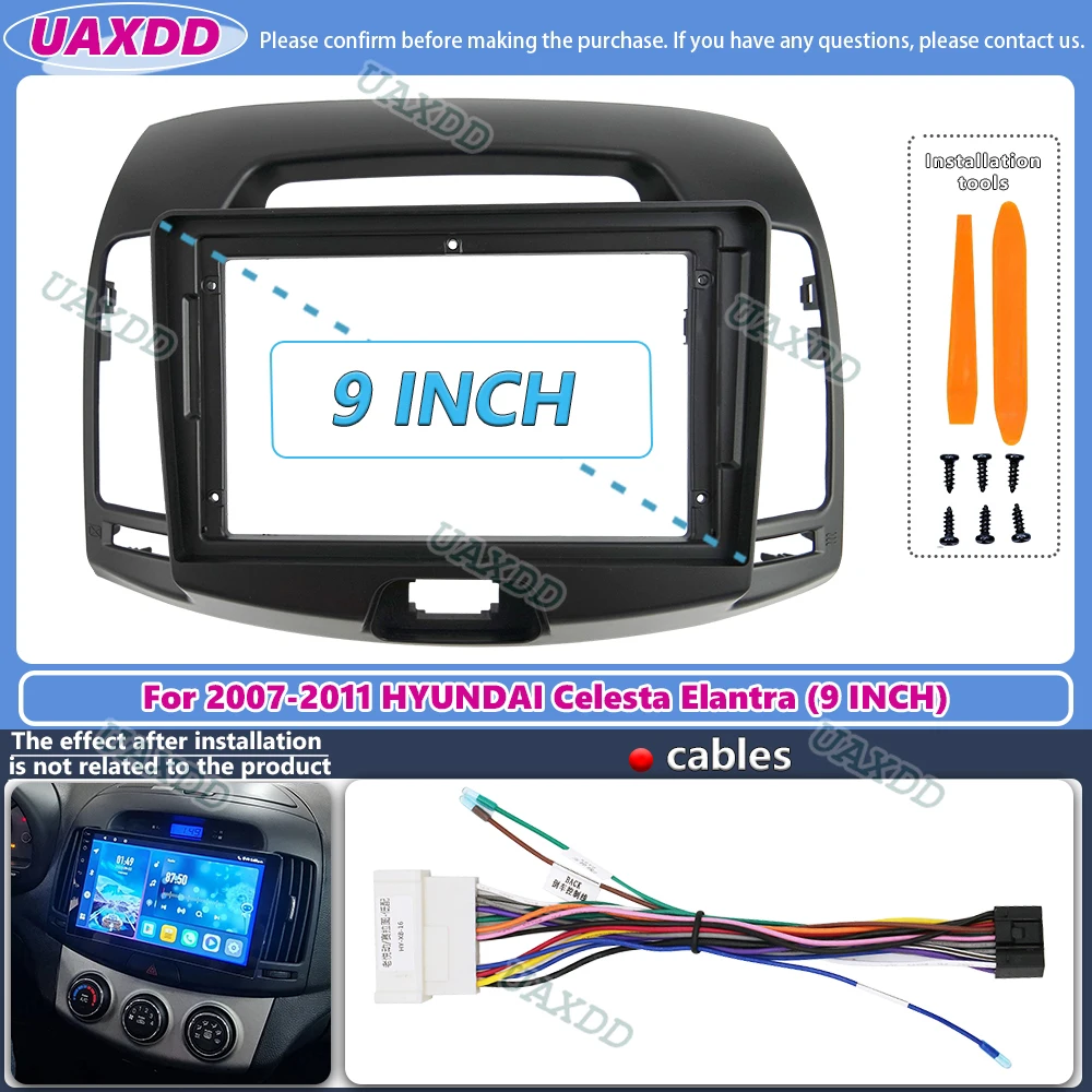 Audio Cable Rca - Für Hyundai Elantra 2007-2011 9-Zoll Auto-Stereo-Radio