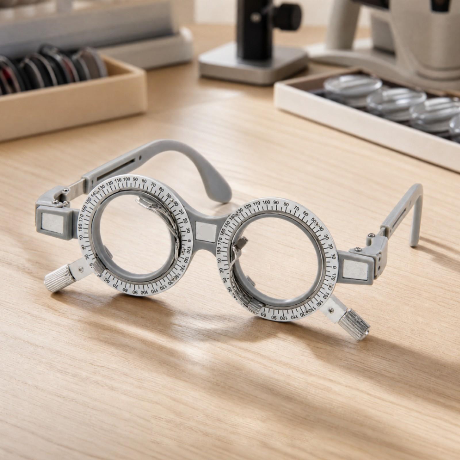 Knob Aluminum - Verstellbarer Prüfrahmen für die optometrische Praxis