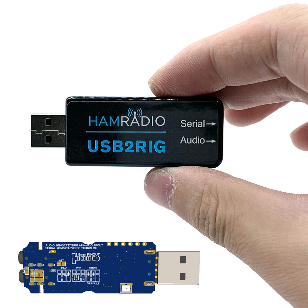 Usb Sound Card - USB2RIG Radio USB-Soundkartenanschluss mit PTT-Unterstützung und