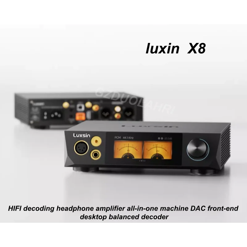 Headphone Amplifier - Luxin X8 Desktop HiFi-Decoder Kopfhörerverstärker DAC