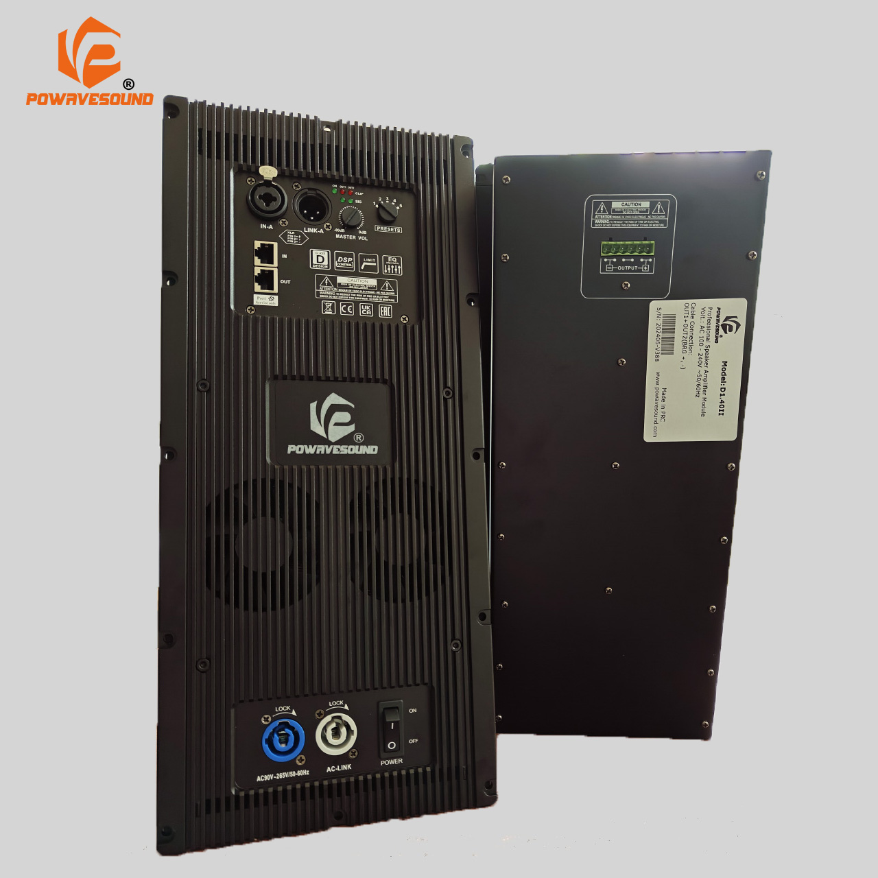Subwoofer - 6000W RMS Leistung POWAVESOUND SUB Plattenverstärkermodul