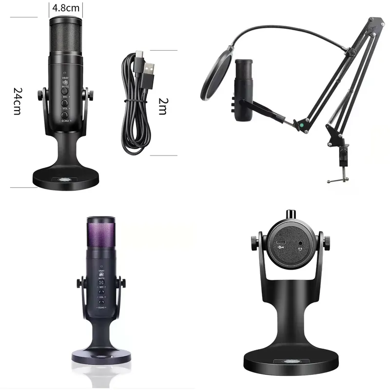 Condenser Microphone Kit - Direkt vom Hersteller Studio Kabelloses USB-Kondensatormikrofon