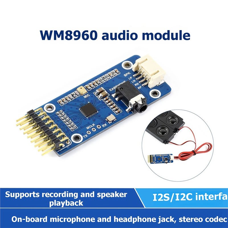Diy Speaker - WM8960 für Raspberry Pi 5/7 Zoll
