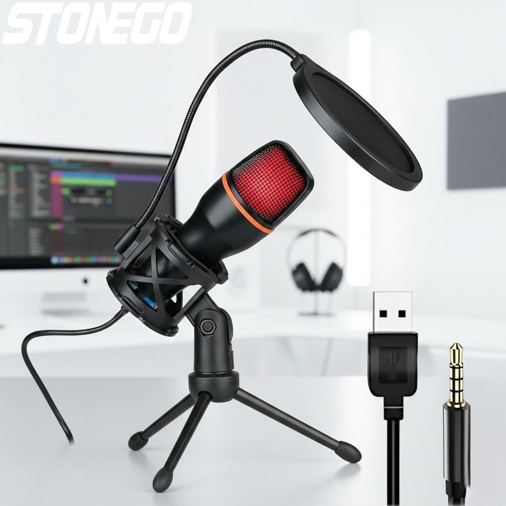 Professionelles USB-Kondensato – Condenser Microphone Kit Bewertung und Preis