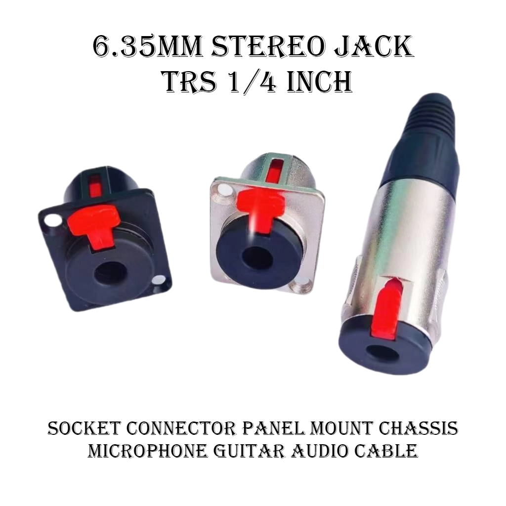 1 Stück 6,35mm Stereo-Buchse T – Trs Cable Bewertung und Preis