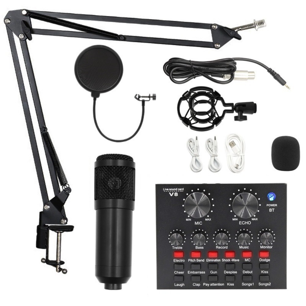 BM800 Kondensatormikrofon-Set  – Condenser Microphone Kit Bewertung und Preis