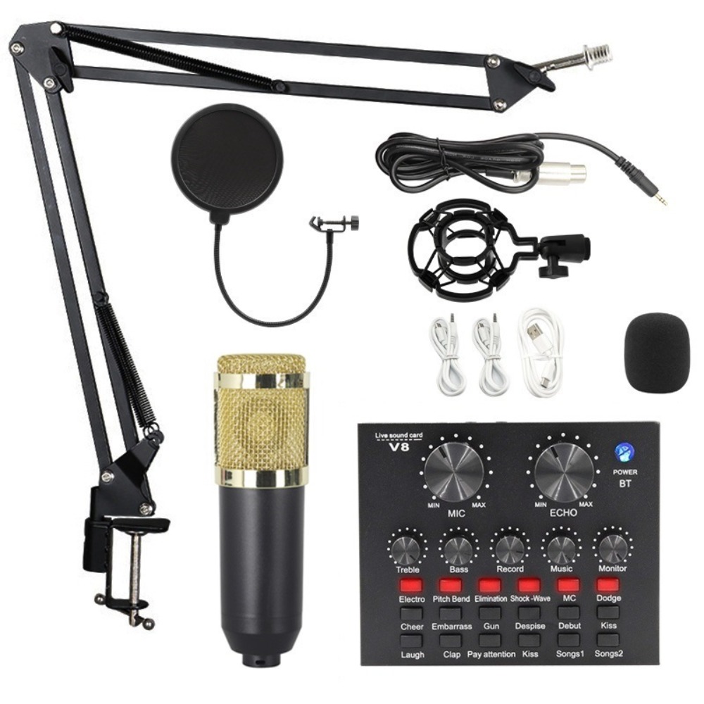 BM800 Kondensatormikrofon-Set  – Condenser Microphone Kit Bewertung und Preis