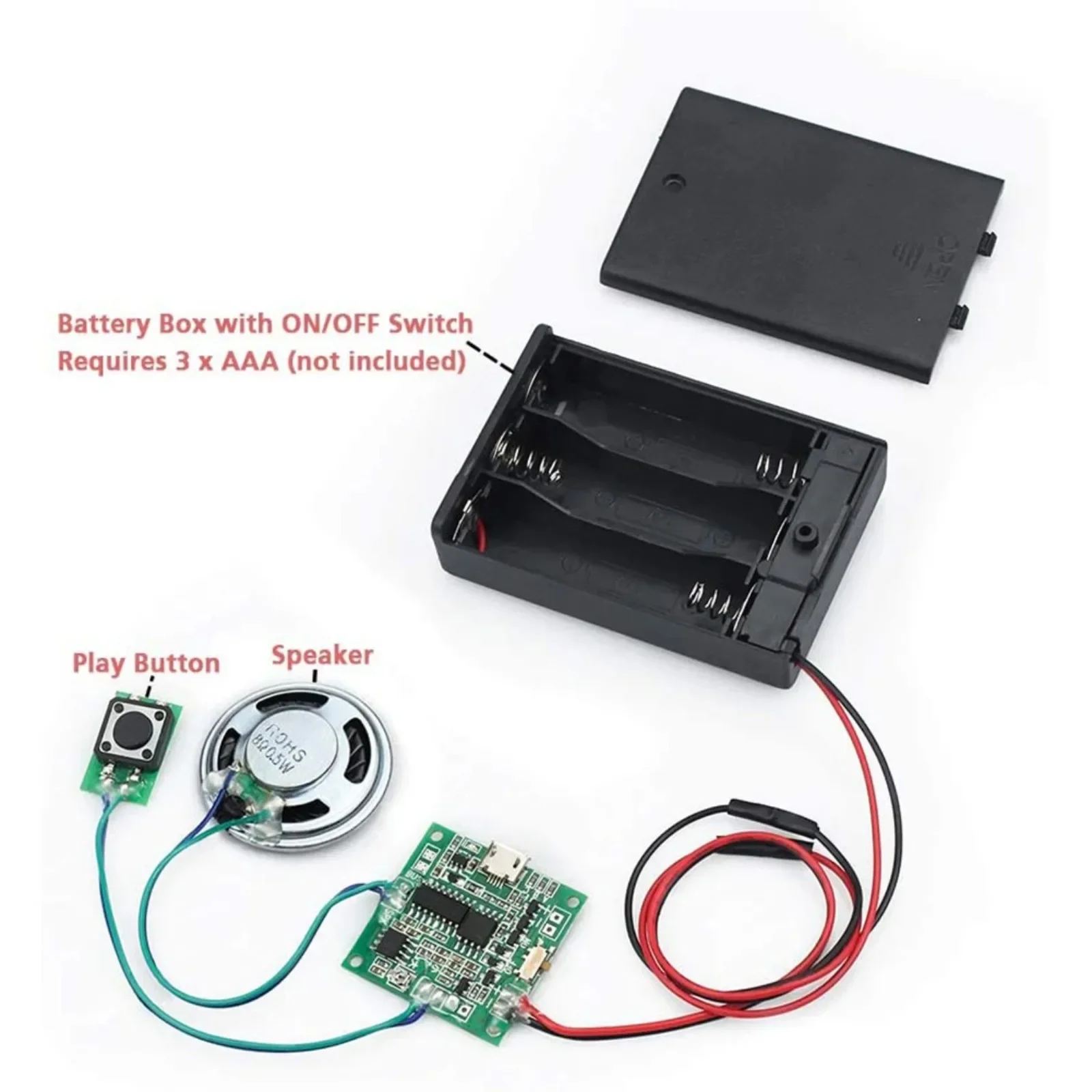 DIYmall Aufnahmefähiges 8M MP3 – Diy Speaker Bewertung und Preis
