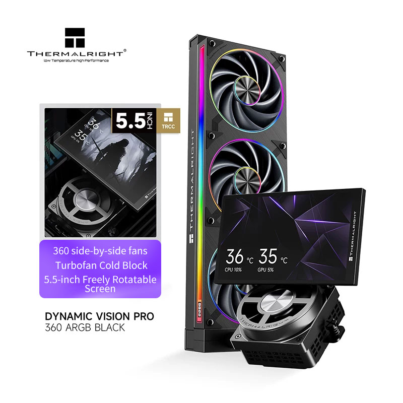 Thermalright Dynamic Vision PR – Heatsink Aluminum Bewertung und Preis