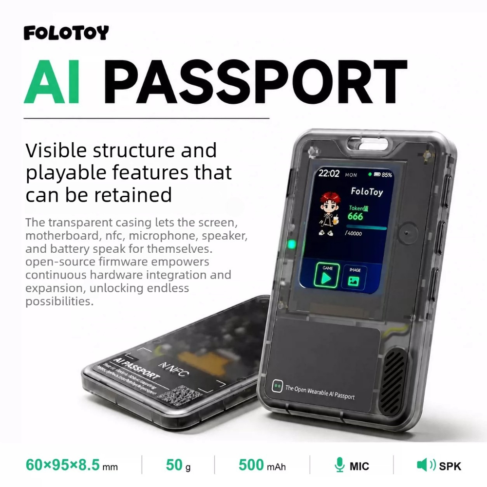 FoloToy AI PASSPORT Elektronis – Diy Speaker Bewertung und Preis