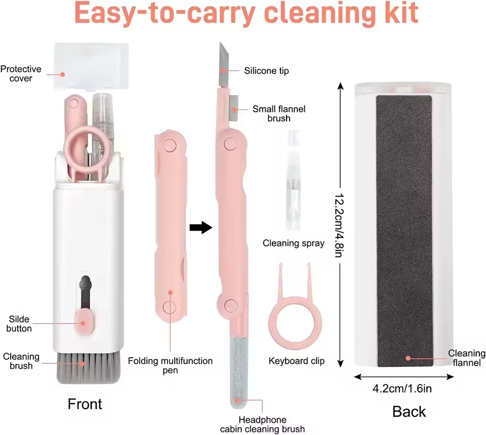 7-in-1-Reinigungsset, Computer – Diy Headphone Bewertung und Preis