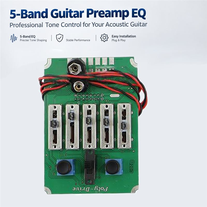 CGDS-Piezo 5-Band EQ Akustikgi – Passive Preamp Bewertung und Preis