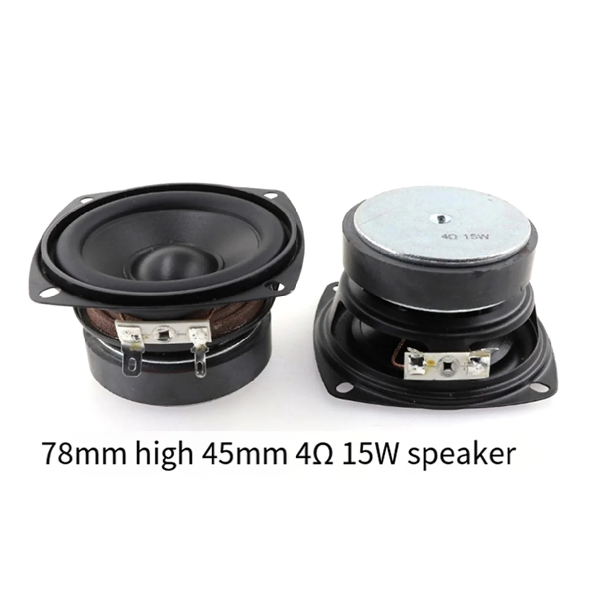 NEU 2 Stück 78MM 4Ohm 15W Subw – Diy Speaker Bewertung und Preis